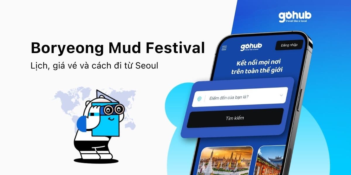 Boryeong Mud Festival 2026: lịch, giá vé và cách đi từ Seoul