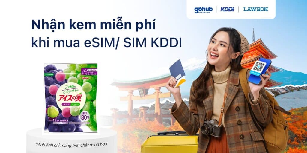 Du lịch Nhật Bản - Nhận quà ngọt ngào cùng Gohub!