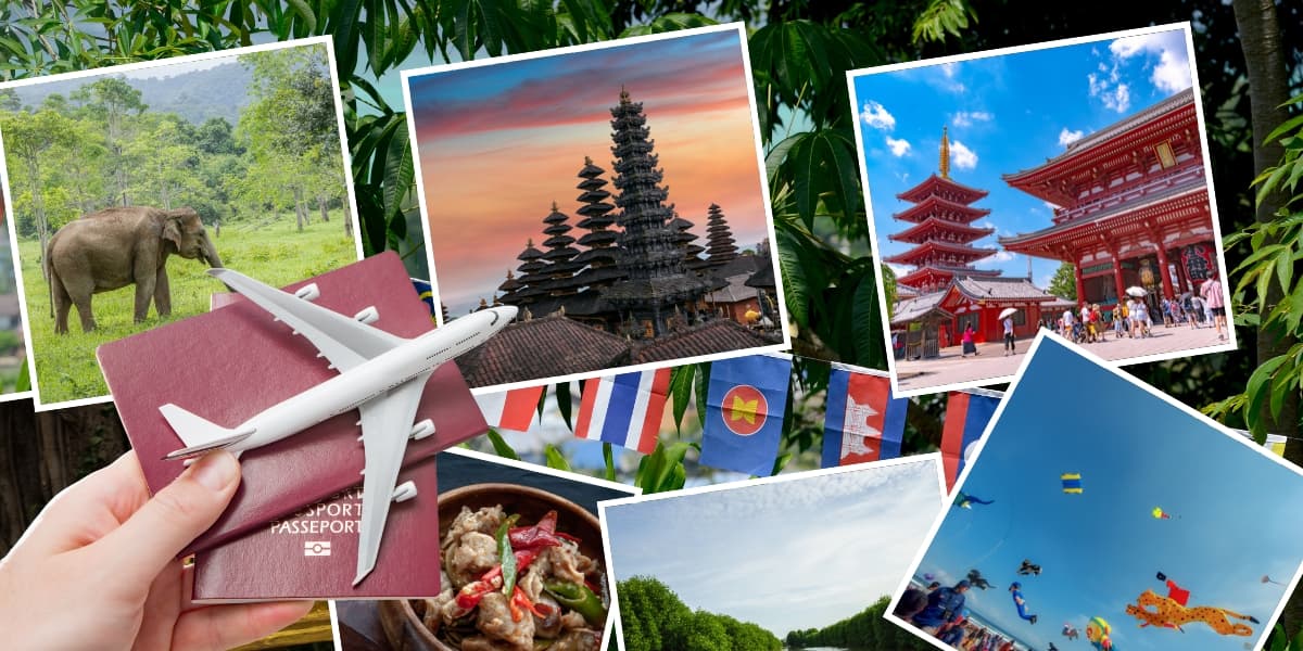 Du Lịch Đông Nam Á Không Cần Visa 2025 – Danh Sách Mới Nhất