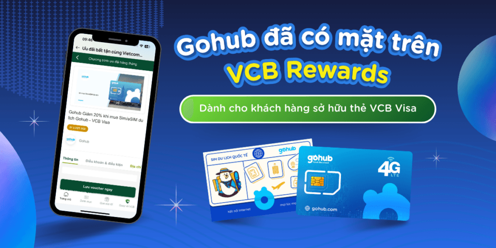Ưu Đãi Độc Quyền Từ GOHUB Và VIETCOMBANK REWARDS