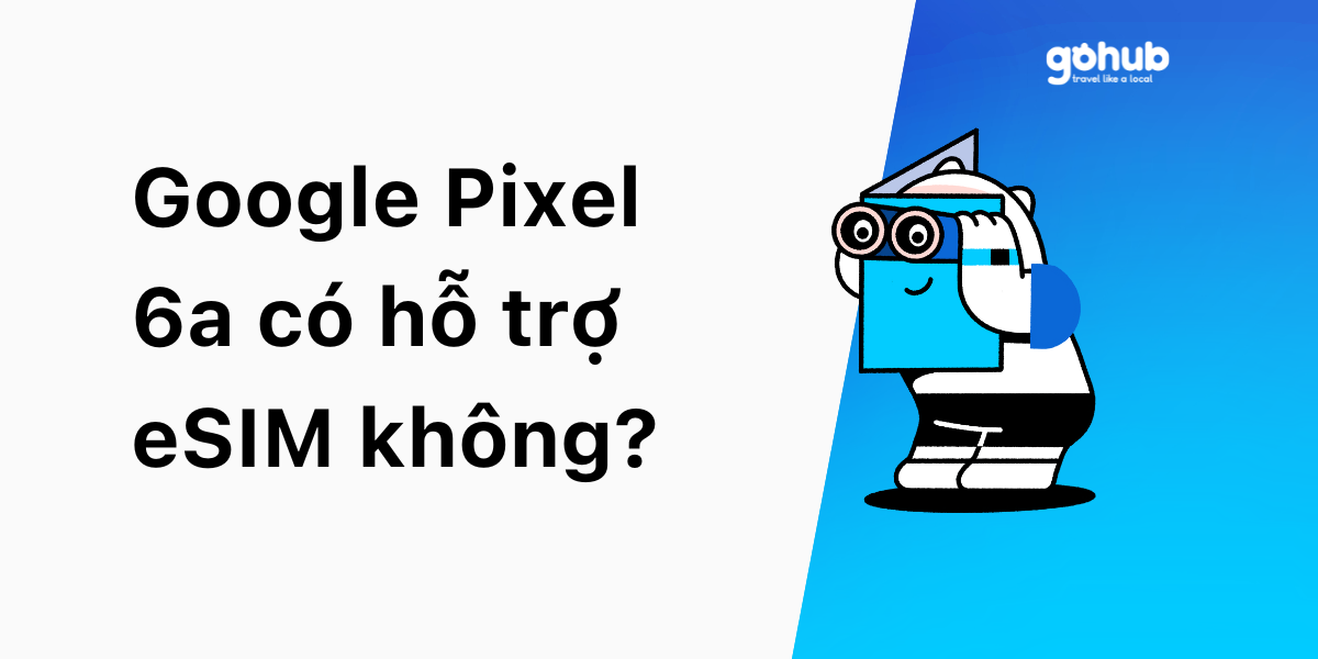 Google Pixel 6a có hỗ trợ eSIM không