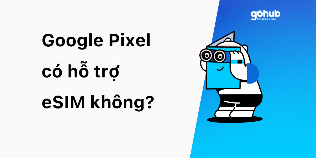 Google Pixel có hỗ trợ eSIM không