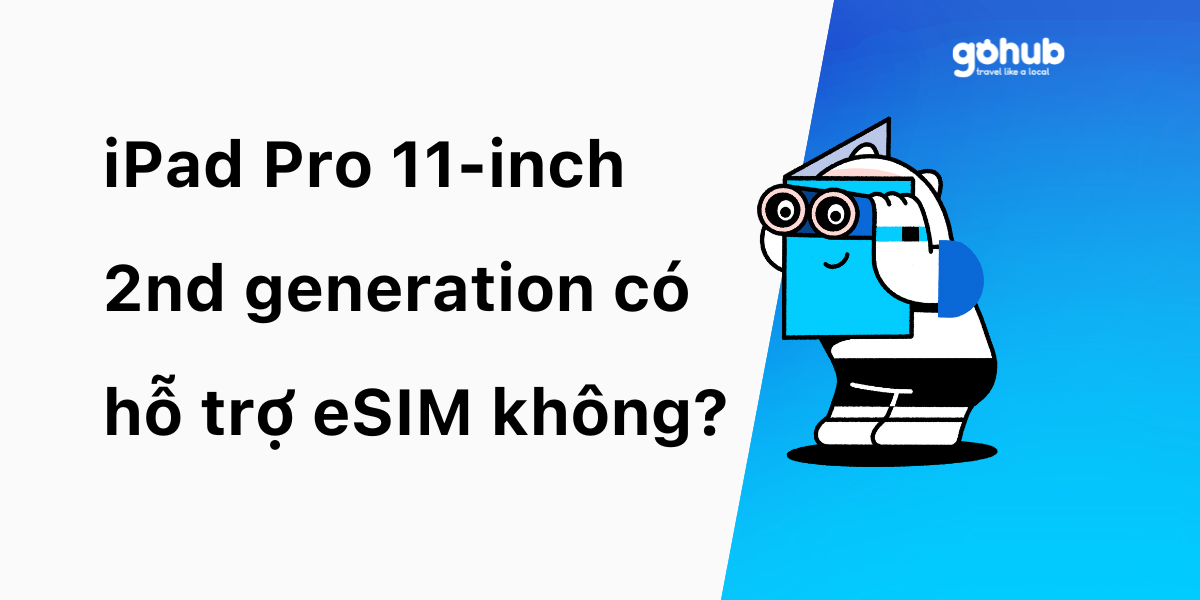 iPad Pro 11-inch 2nd generation có hỗ trợ eSIM không
