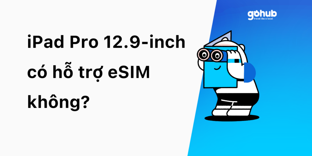 iPad Pro 12.9-inch có hỗ trợ eSIM không