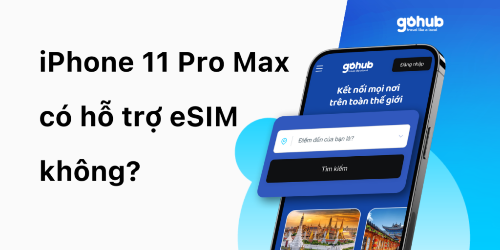 iPhone 11 Pro Max có hỗ trợ eSIM không