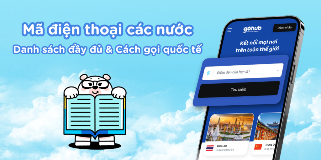 mã điện thoại các nước
