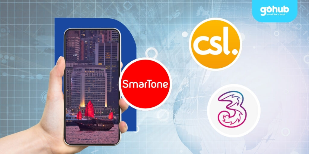 3 nhà mạng eSIM tại Hong Kong