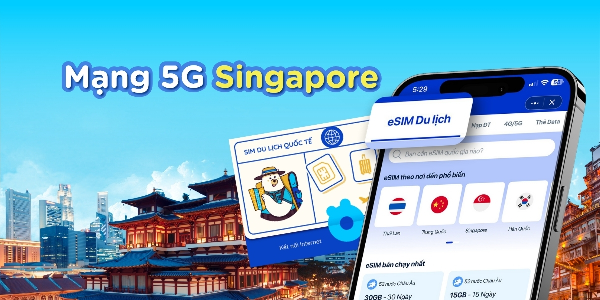 Mạng 5G tại Singapore