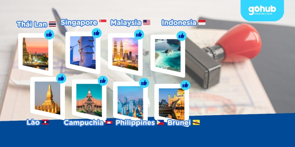 Các nước đông nam á không cần visa du lịch danh sách chi tiết