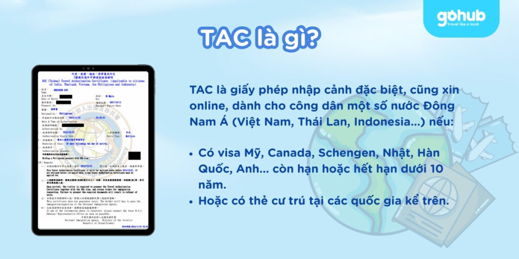 Giải thích AC (Travel Authorization Certificate) là gì