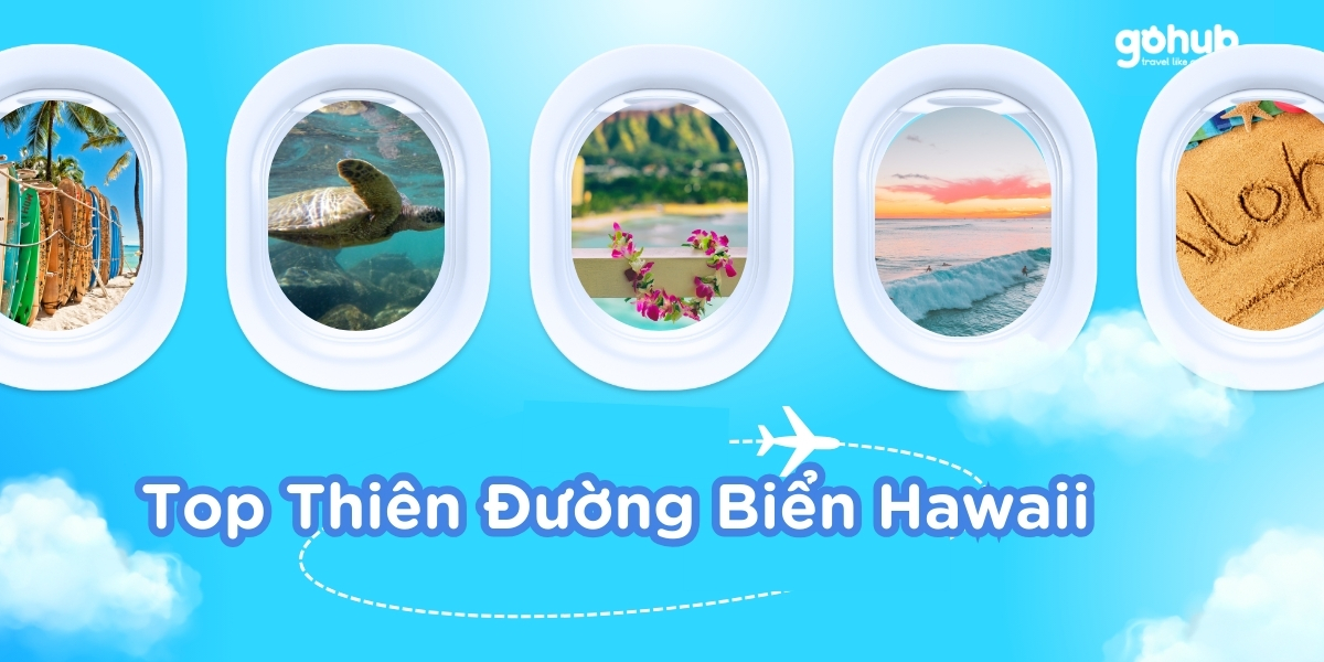 Top Thiên Đường Biển Nhất Định Phải Đến Khi Đi Du Lịch Hawaii