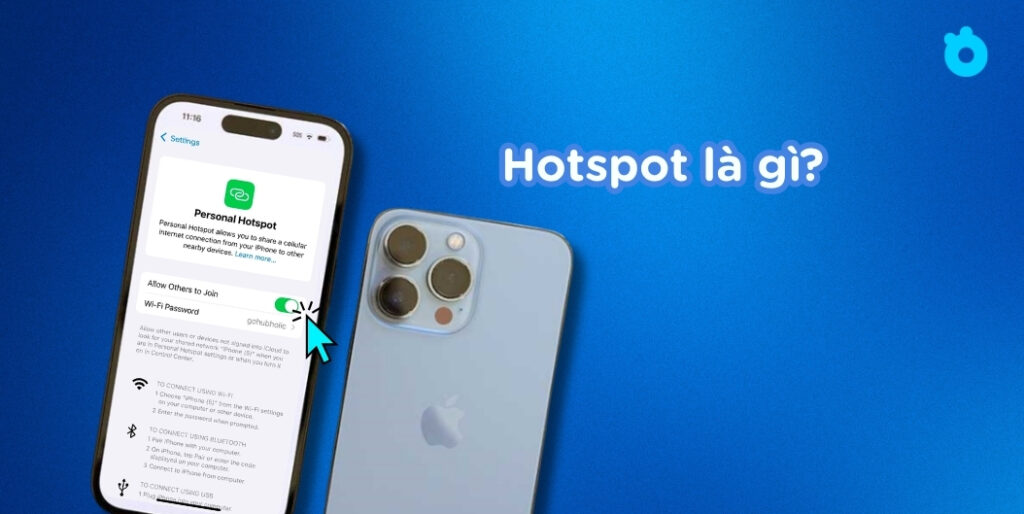 Dùng eSIM phát Wifi được không và hotspot là gì